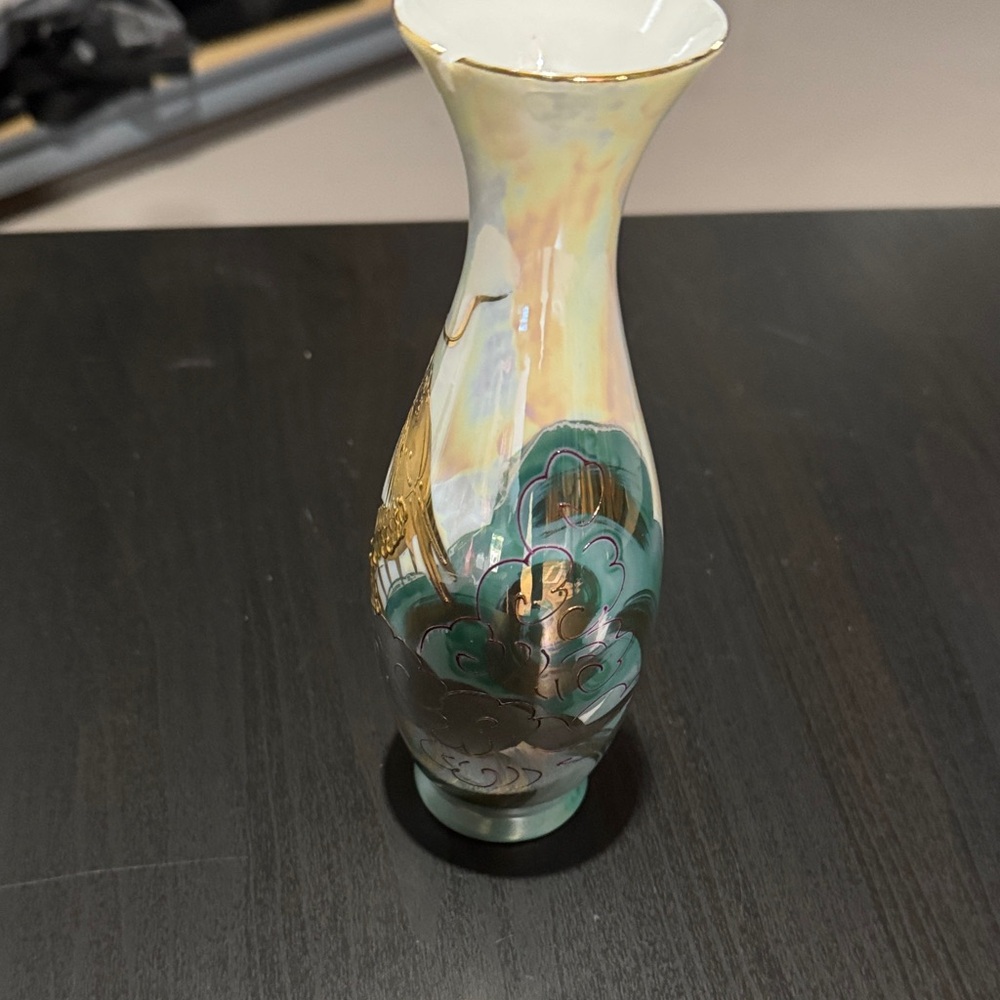 Elegant Multicolor Ceramic Vase